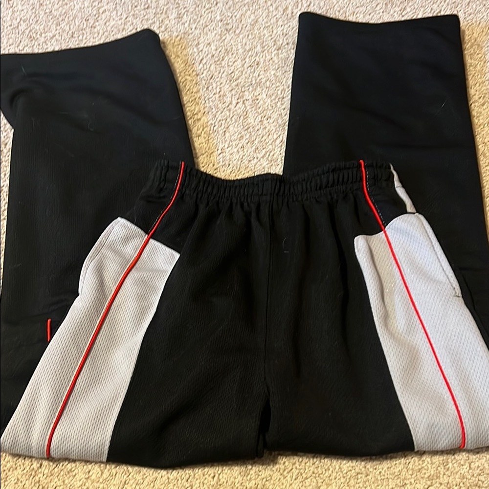 Brooks Black and Gray Track Pants
